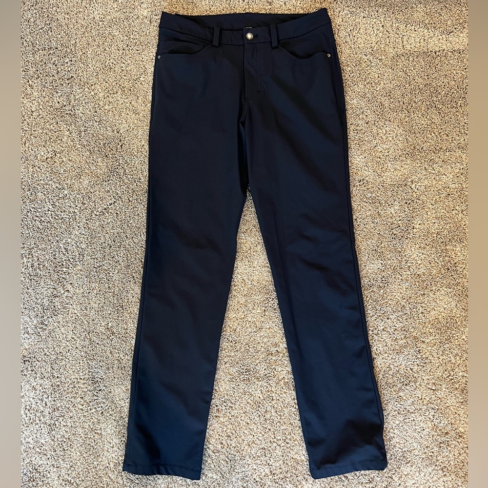 Used Lululemon ABC Navy pants in men’s size 30